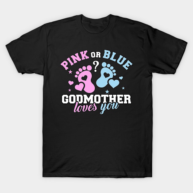 Gender reveal godmother T-Shirt by Designzz